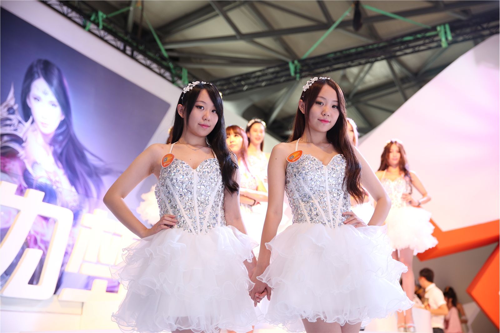 Chinajoy2014游族网络展台女神超清合集 1